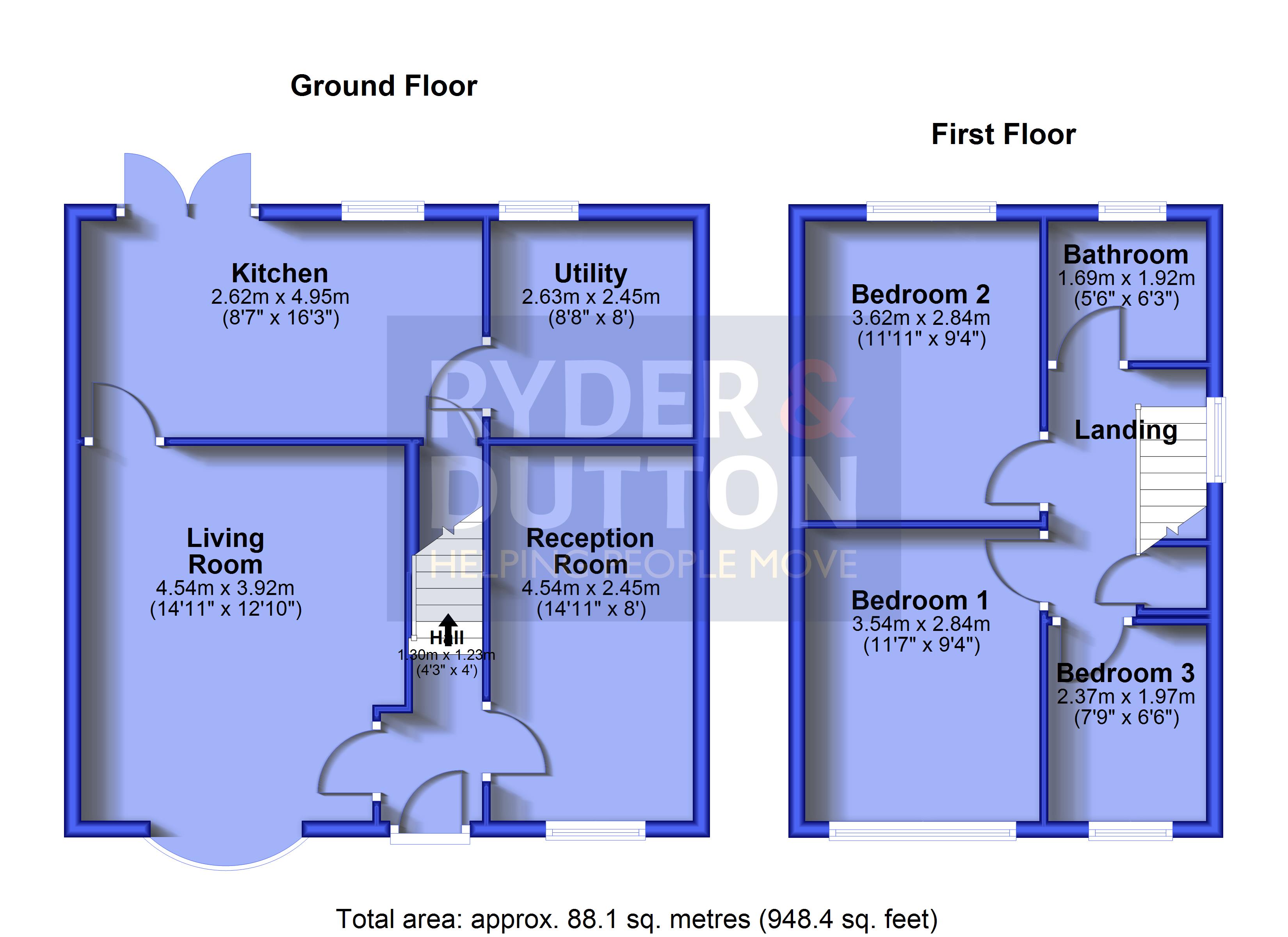 11, Thorn Close, Greater Manchester floorplan
