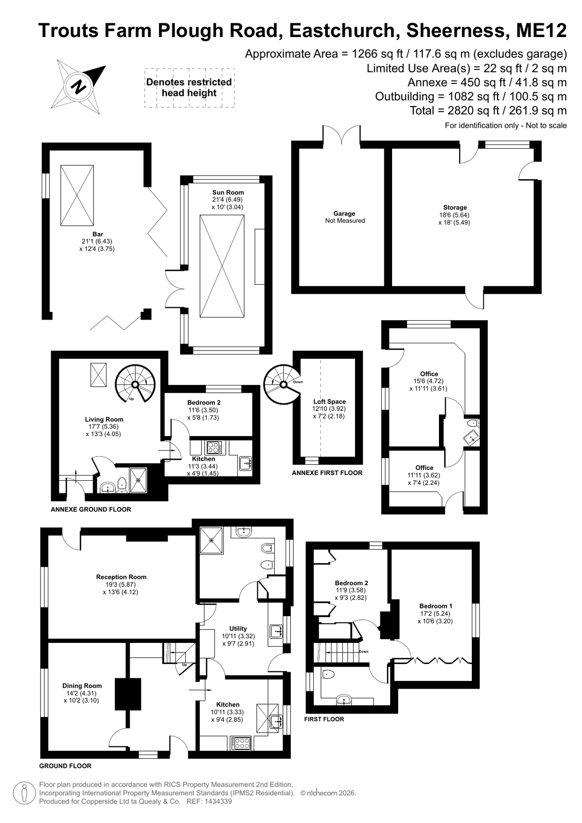 2 Trouts Farm,, Plough Road, Sheerness floorplan