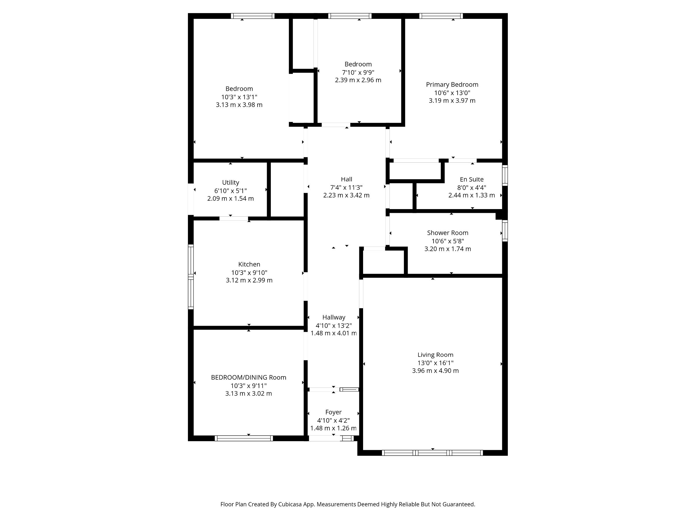 45 Craigmill Gardens, Carnoustie floorplan
