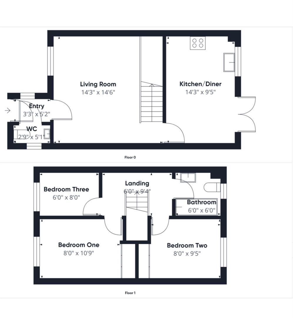 6, Parkgate Close, Newark floorplan