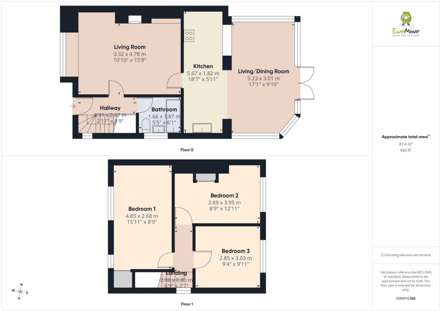 7, Northfield Road, Knottingley floorplan