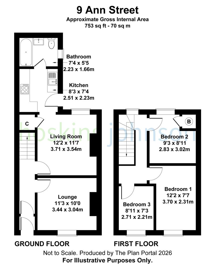 9, Ann Street, Pontypridd floorplan