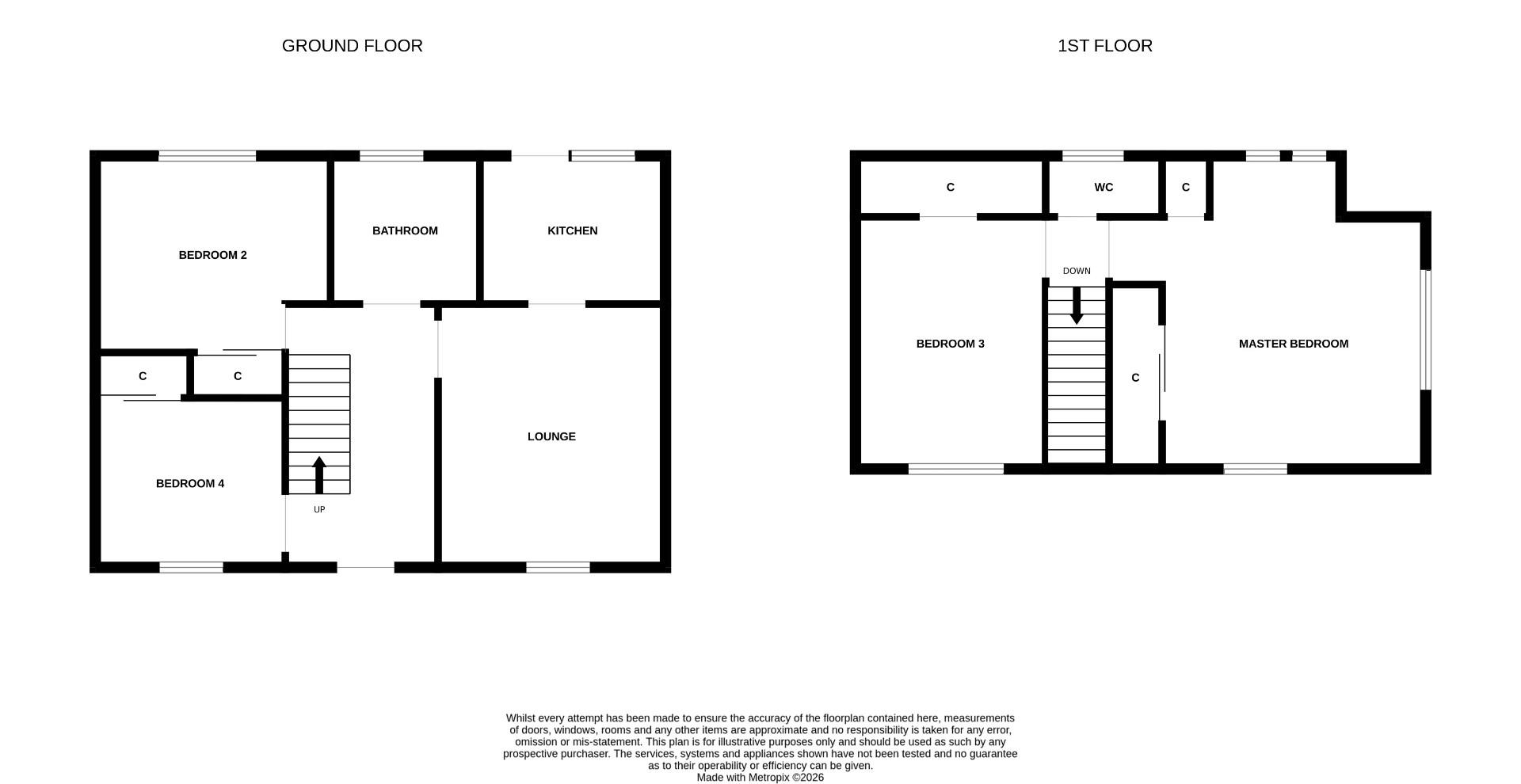 4, Arnswell, Alloa floorplan