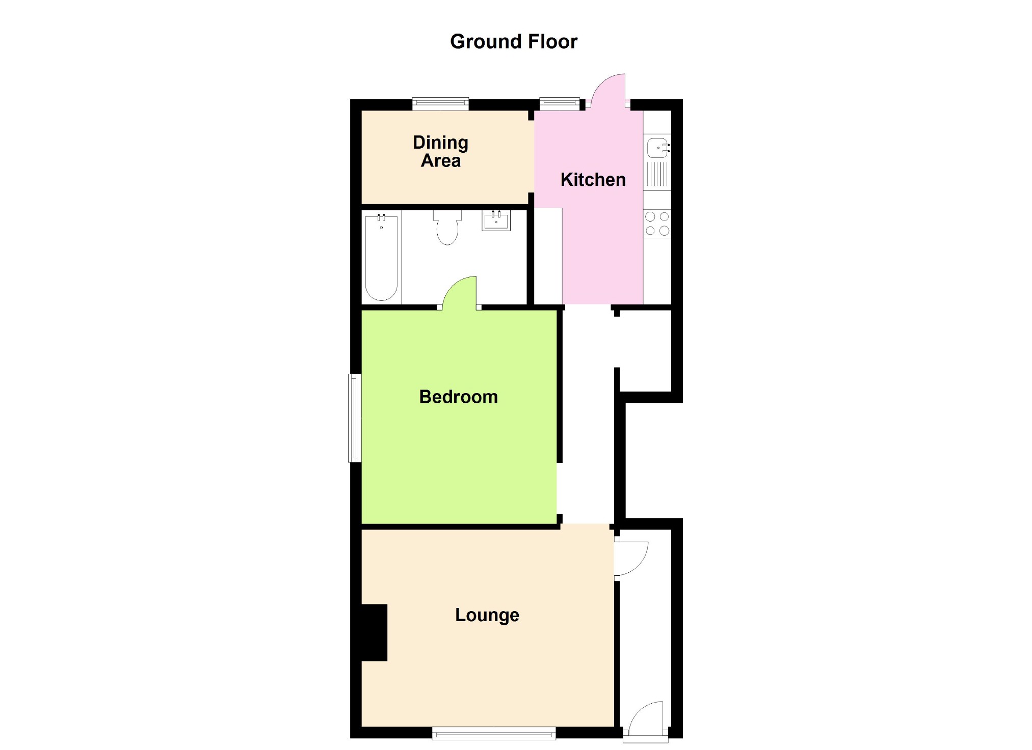 1 Bedrooms Flat for sale in Camden Terrace, Weston-Super-Mare BS23