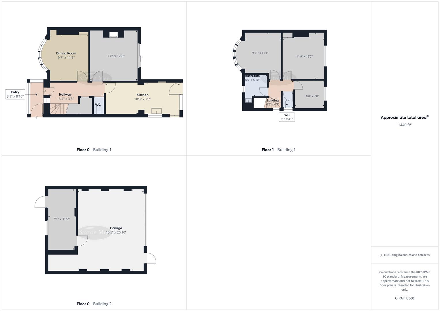 146, Ridgeway Road, Sheffield floorplan