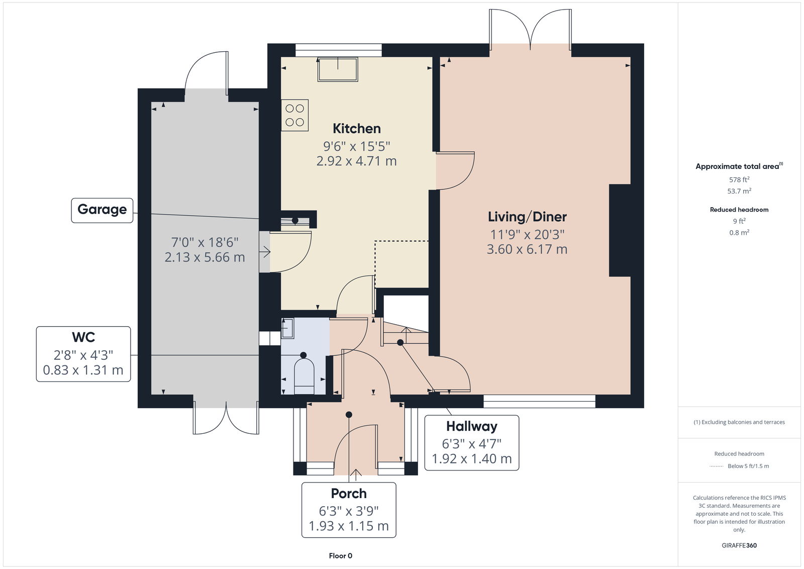 49, Rowan Gardens, Gloucester floorplan