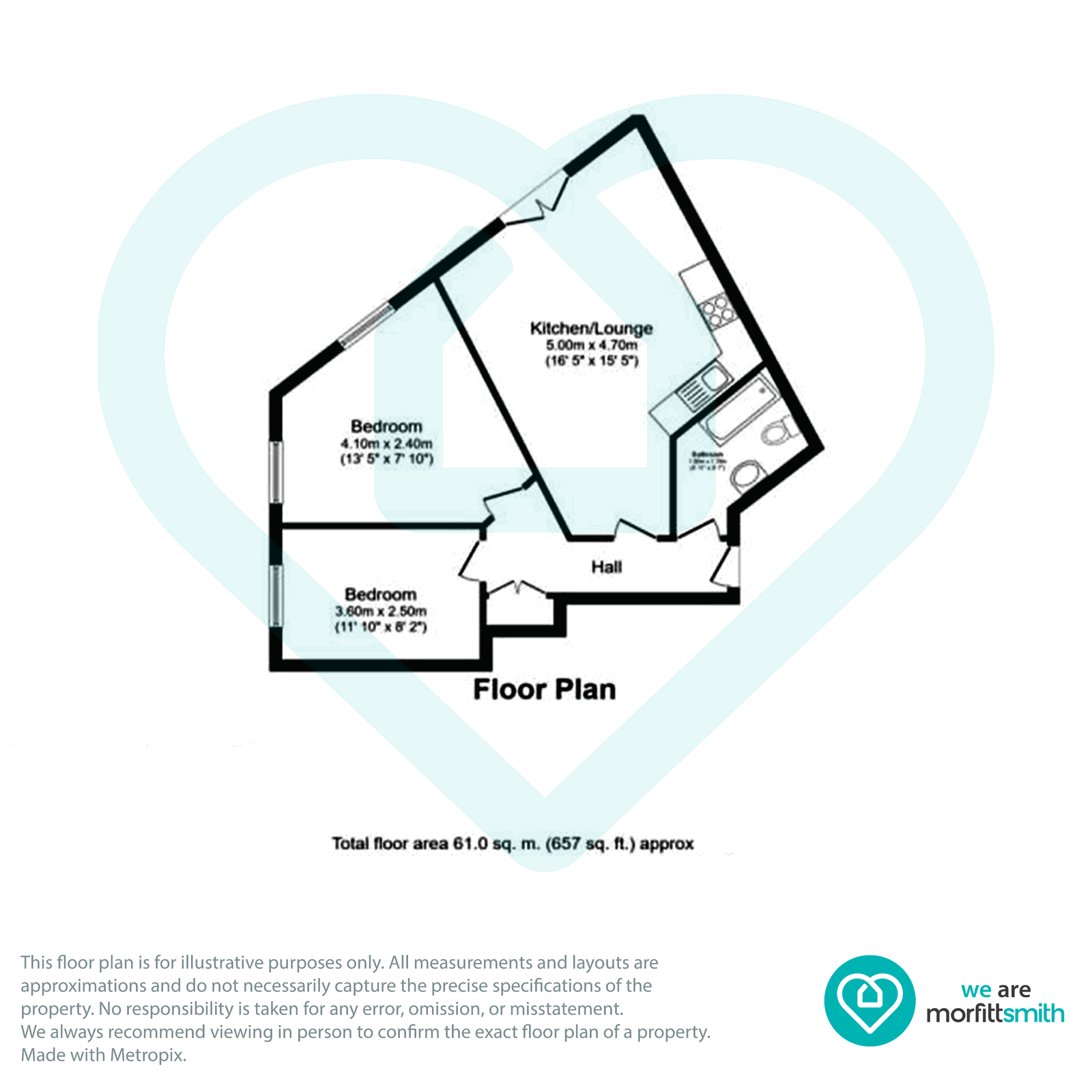 8, Wordsworth Court, Sheffield floorplan