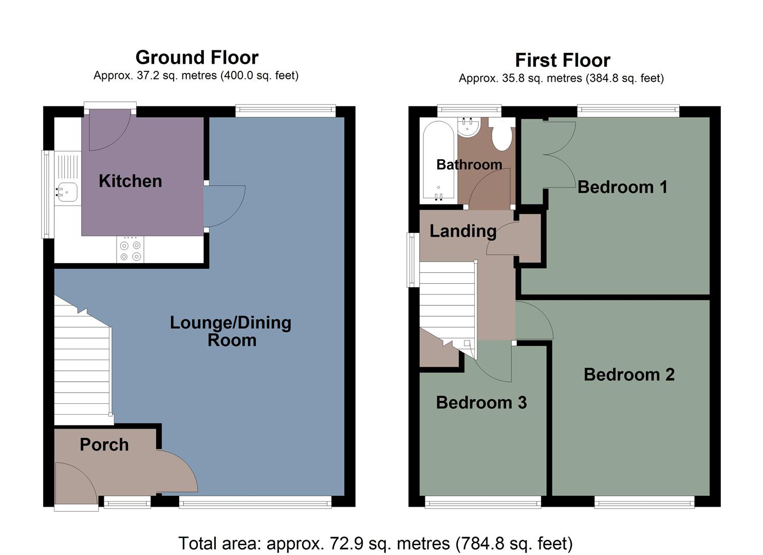15, Broadmead, Swansea floorplan