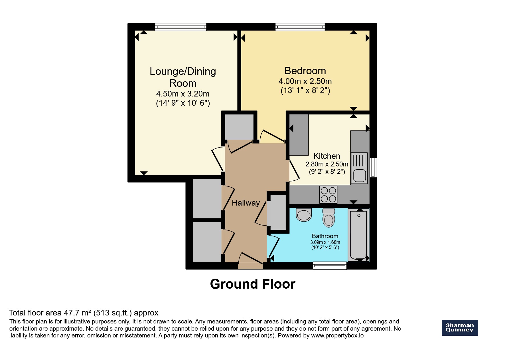 16, Watt Close, Peterborough floorplan