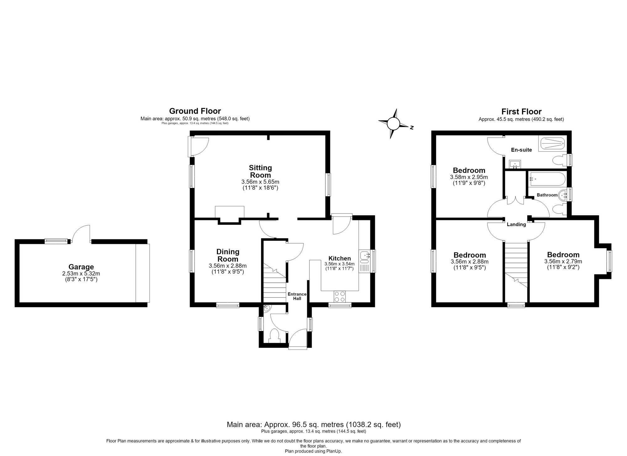 8 Bury Road, Hitchin floorplan