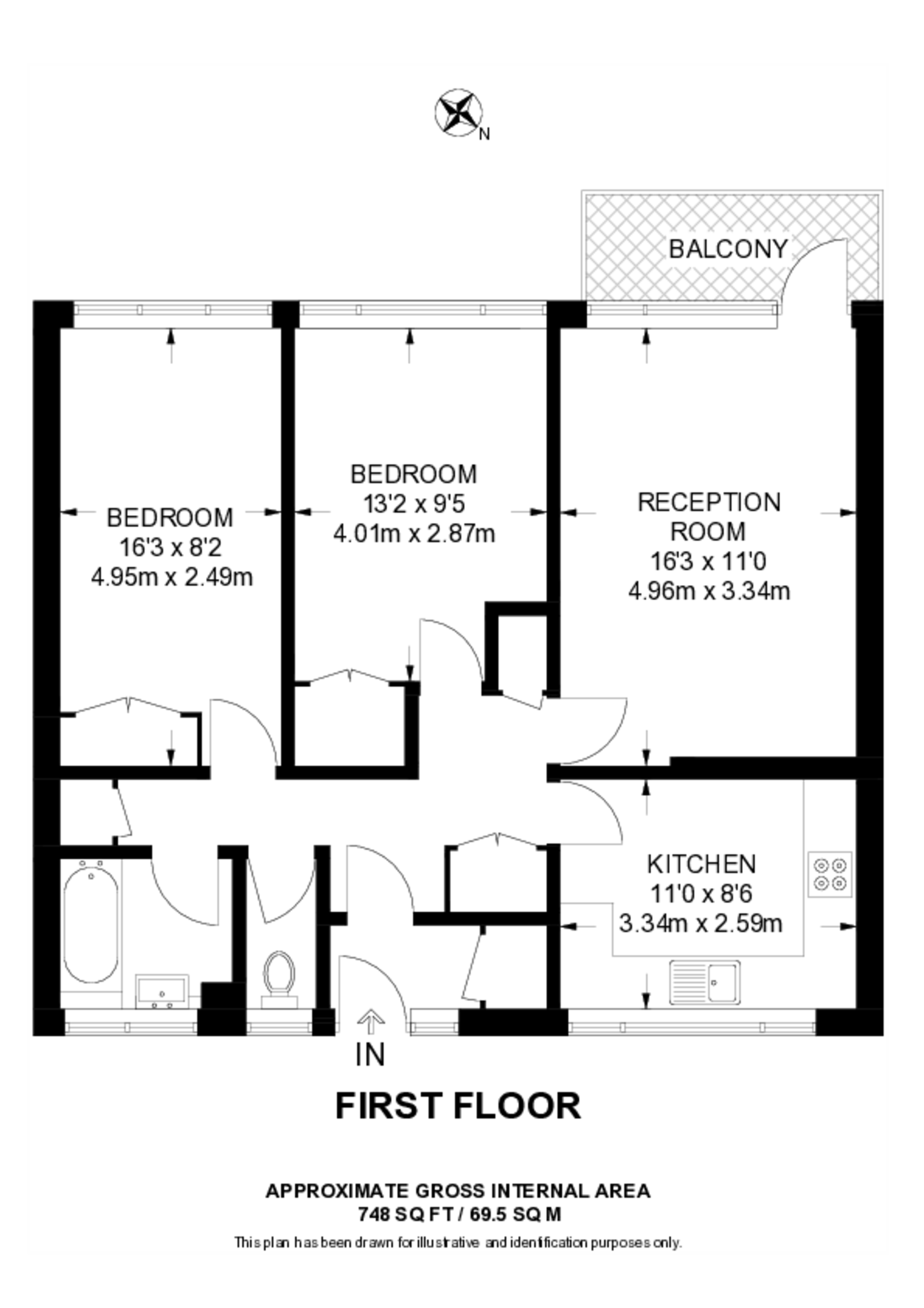 Kidbrooke Park Close, Blackheath floorplan
