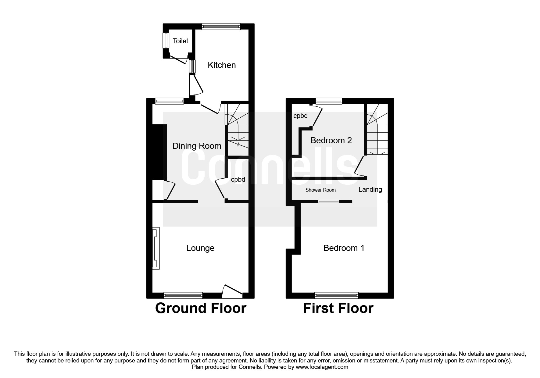 Shillington Road, Pirton, Hitchin SG5, 2 bedroom terraced house for