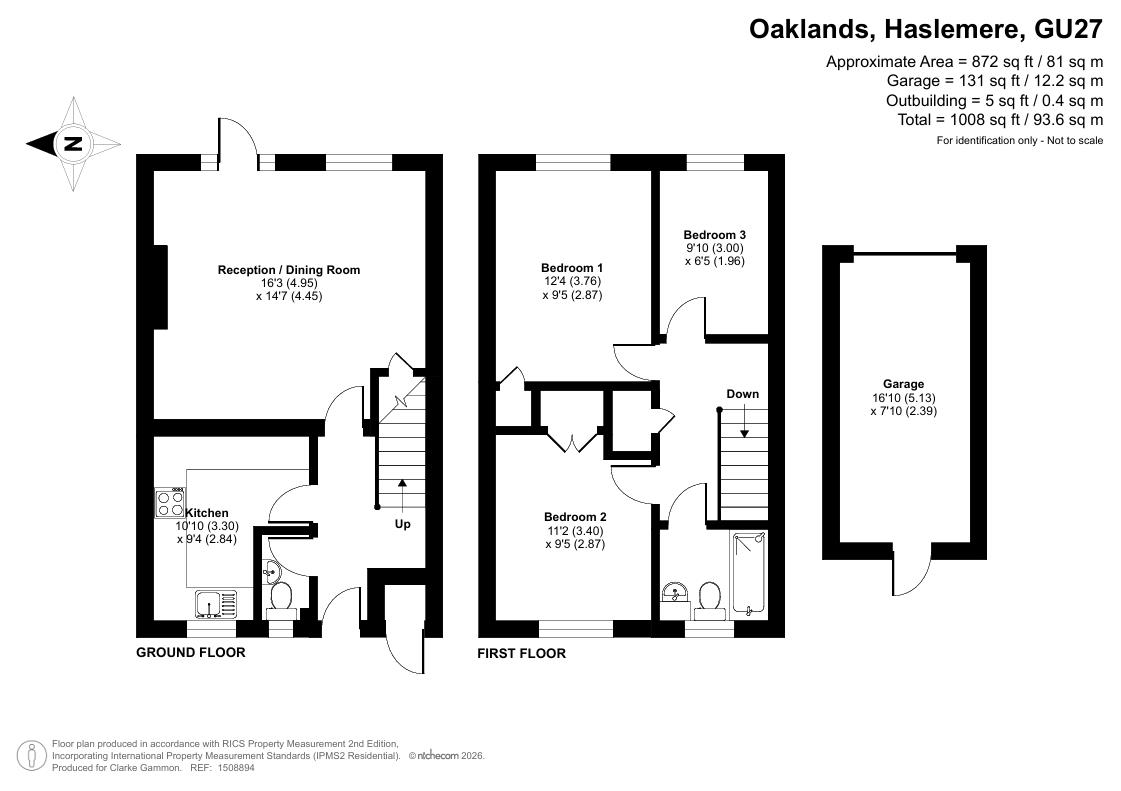 25, Oaklands, Haslemere floorplan