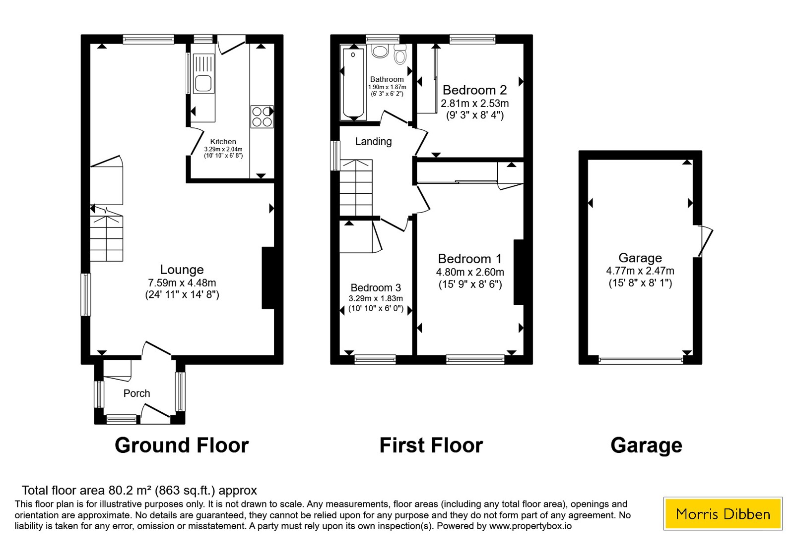 25, Petworth Gardens, Hampshire floorplan