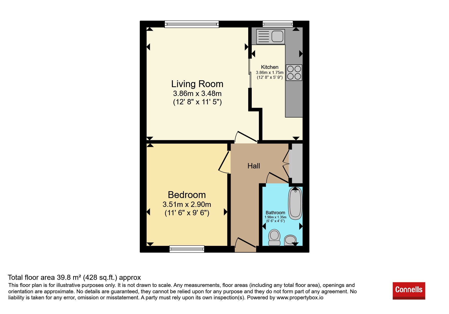 147, Hughenden Road, St. Albans floorplan