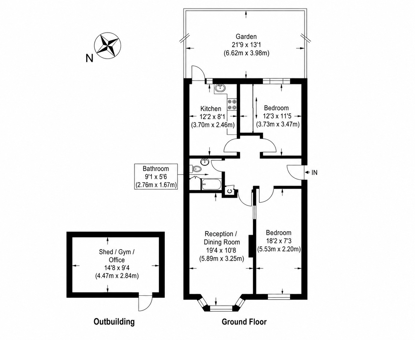 Layard Road, Enfield floorplan