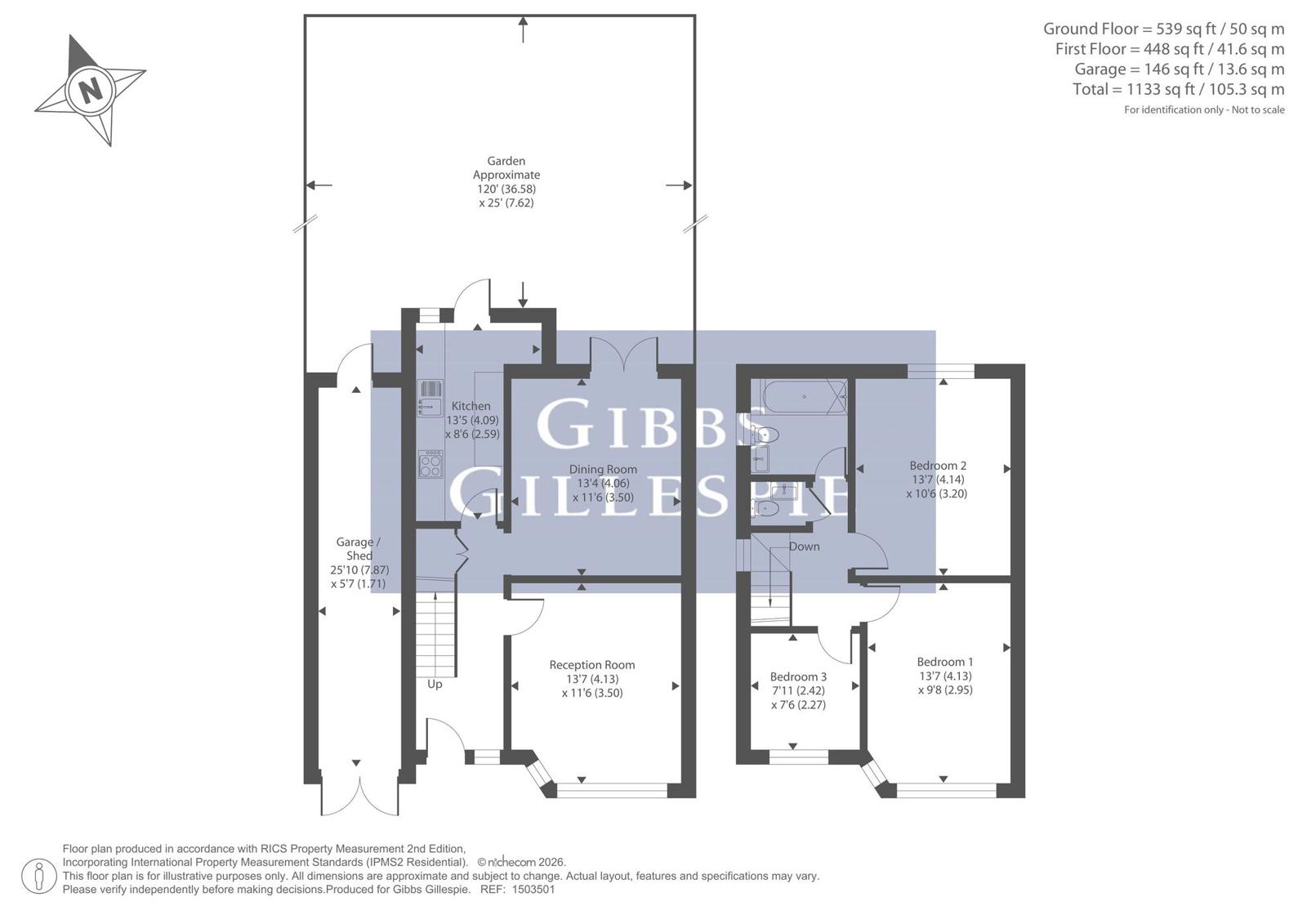 39, Canterbury Road, Harrow floorplan