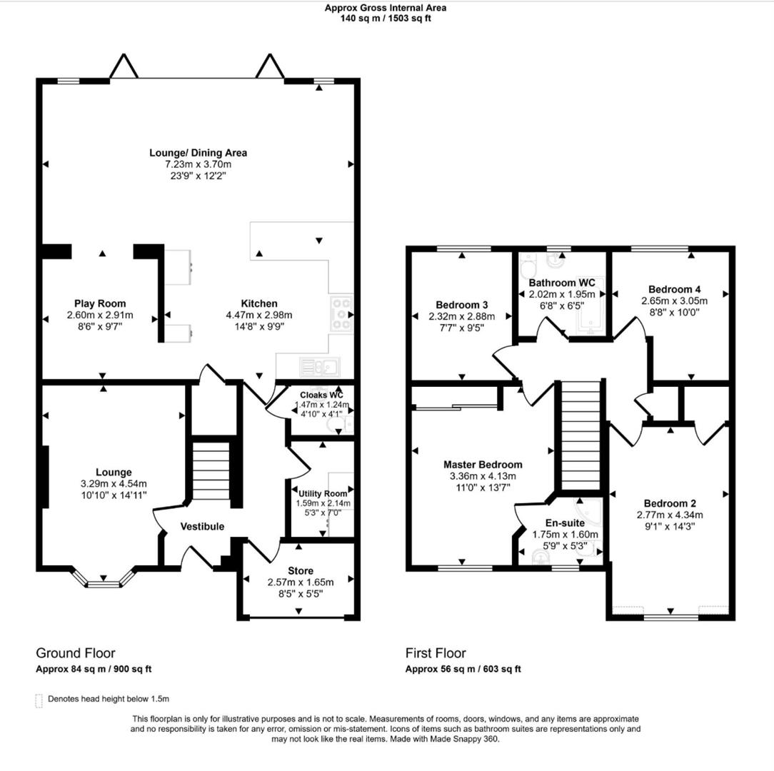 26, Brantwood, Chester Le Street floorplan