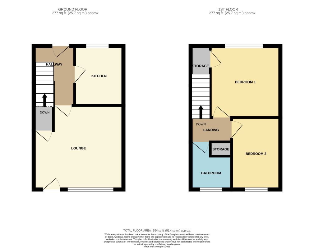 58 Sunnybank Crescent Brinsworth, Rotherham floorplan