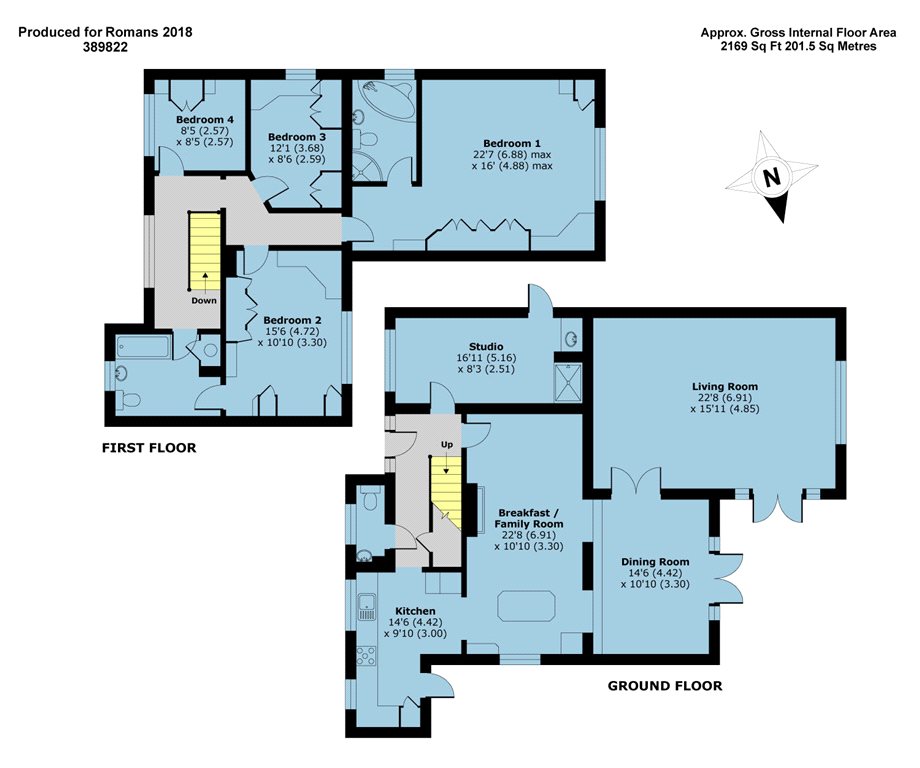 4 Bedrooms Detached house for sale in Portsmouth Road, Camberley, Surrey GU15