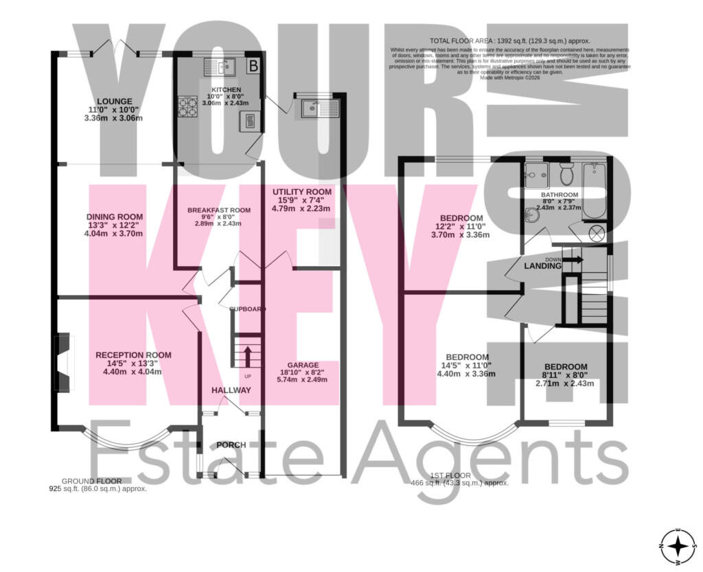 Dolphins Road, Folkestone floorplan