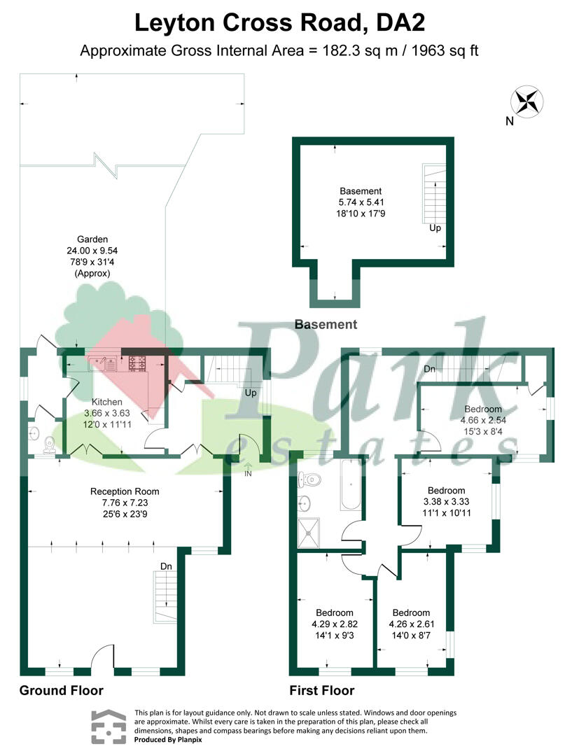 19, Leyton Cross Road, Wilmington floorplan