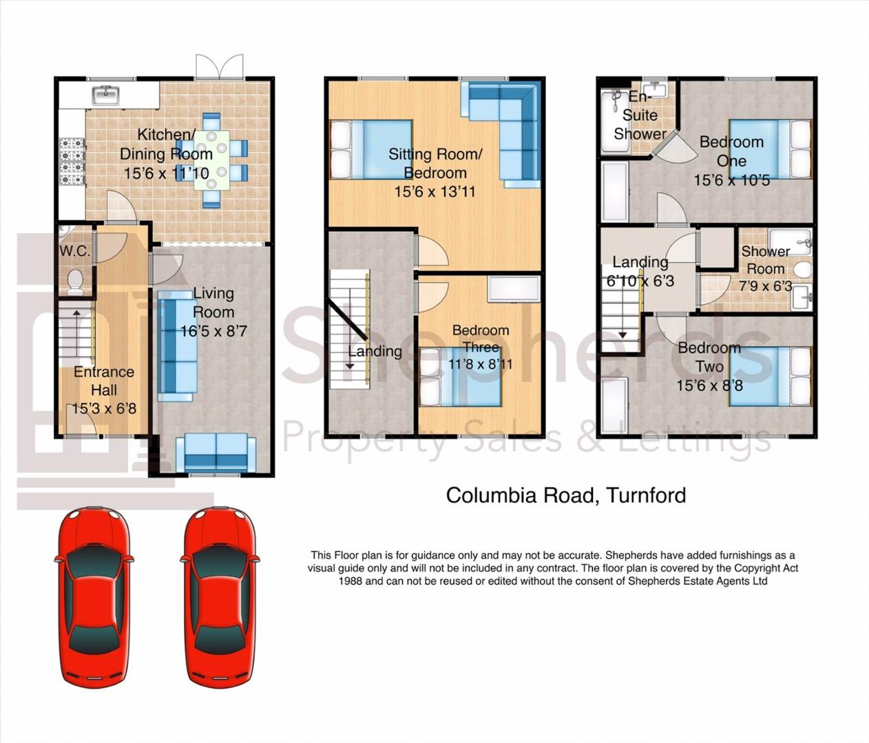 Columbia Road, Broxbourne floorplan