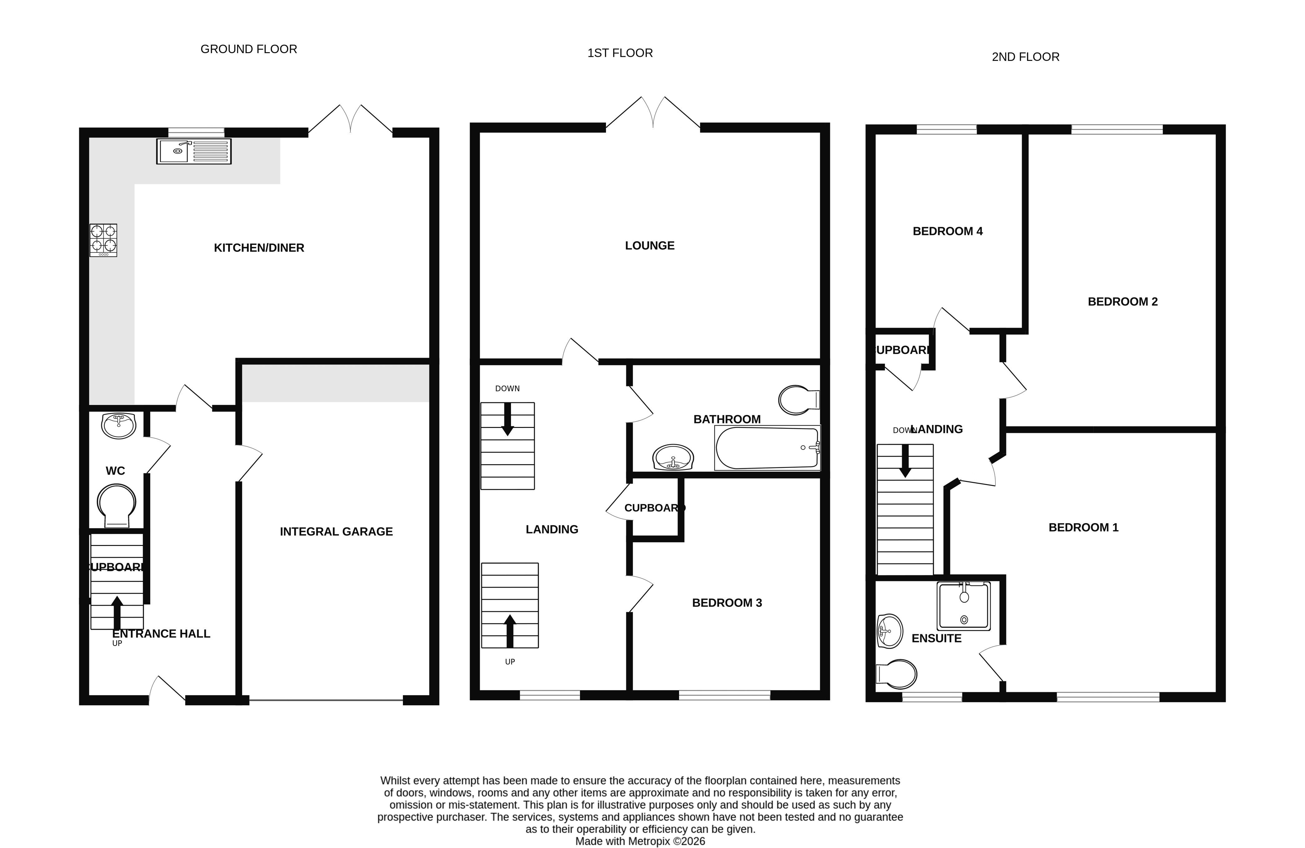 61, Old College Walk, Cosham floorplan