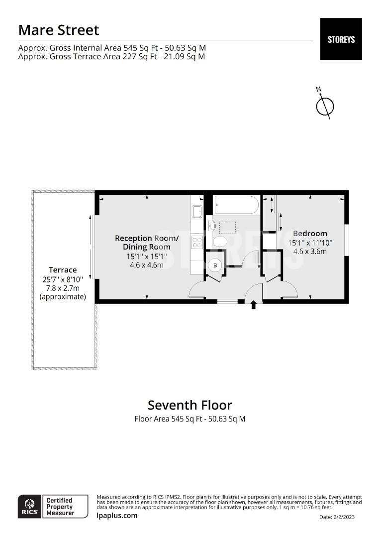 Mare Street, London floorplan