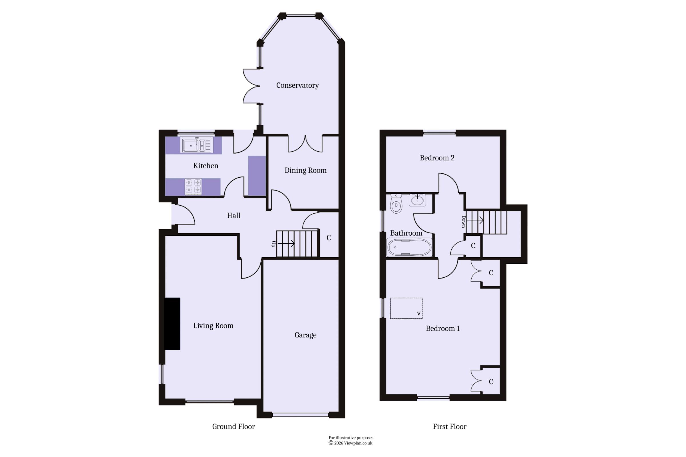 7, Keteringham Close, Sully floorplan