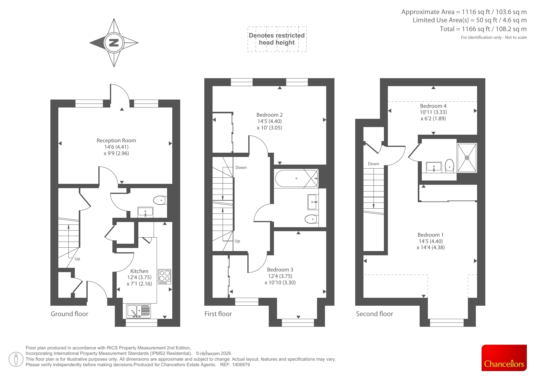 Apartment 6, 10, Highfield Avenue, Berkshire floorplan