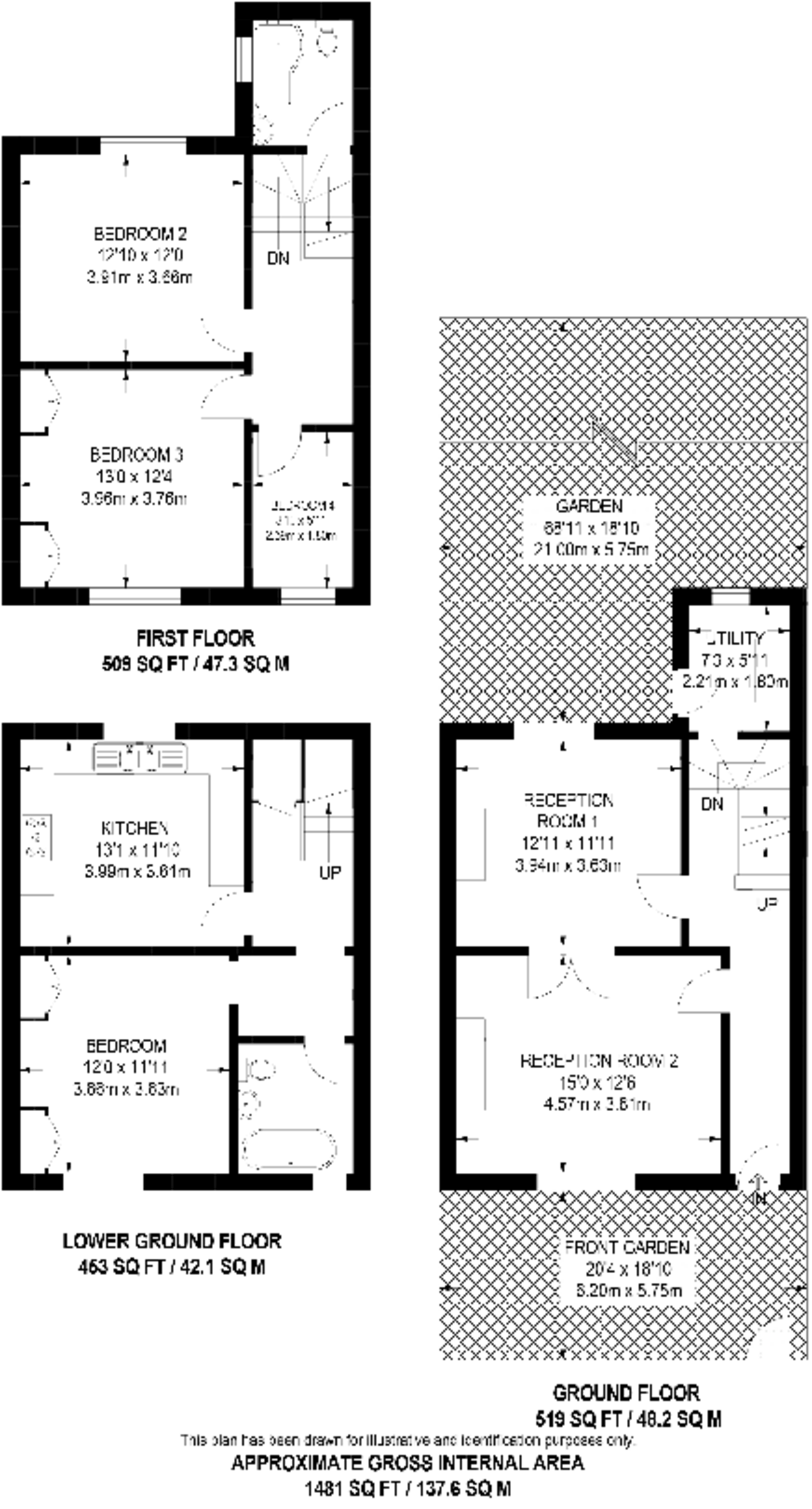 Woodhill, Woolwich floorplan