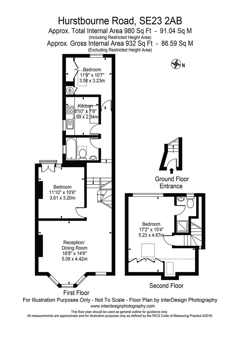 TFF, 18, Hurstbourne Road, London floorplan