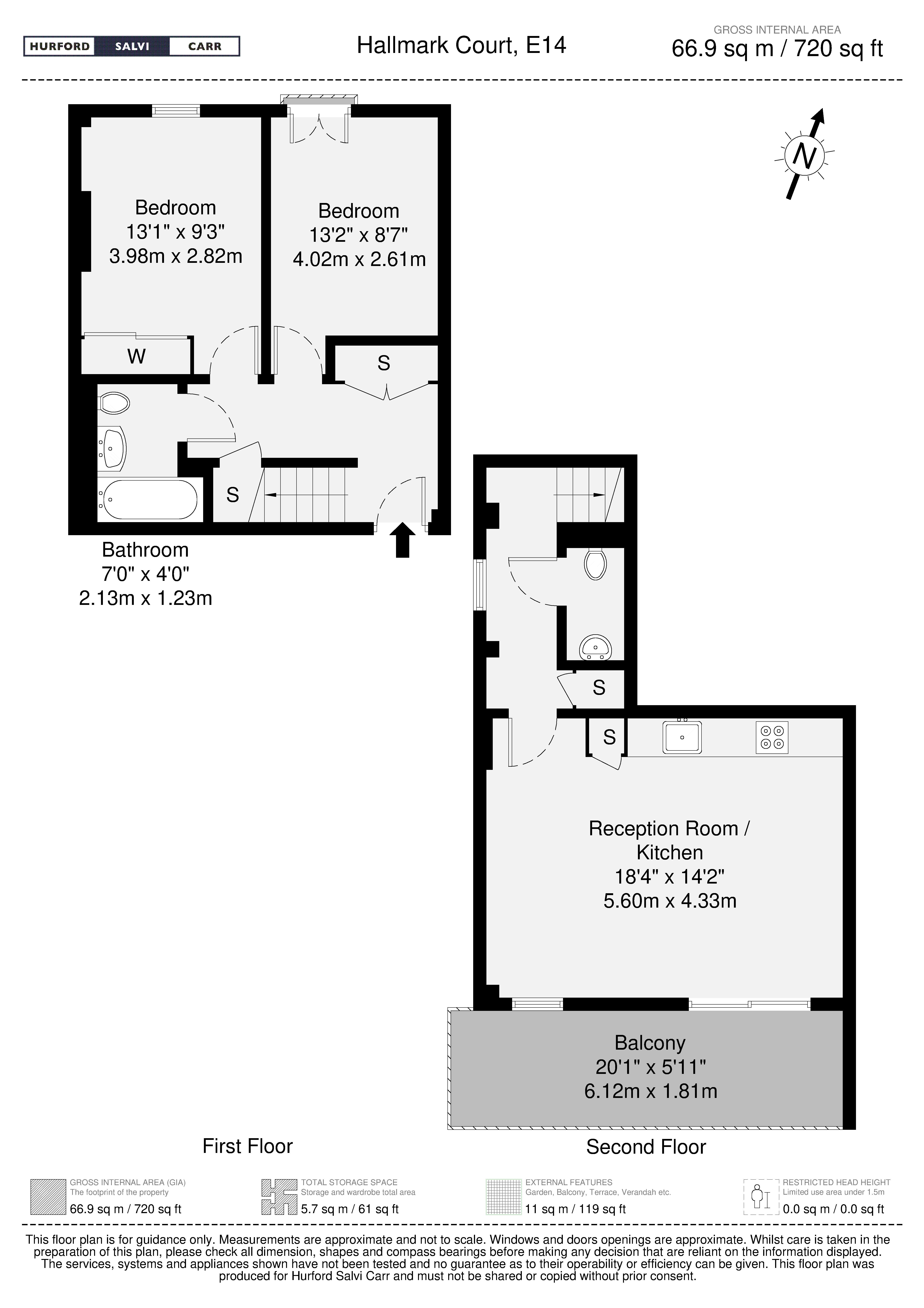 101, Hallmark Court, 6 Ursula Gould Way floorplan