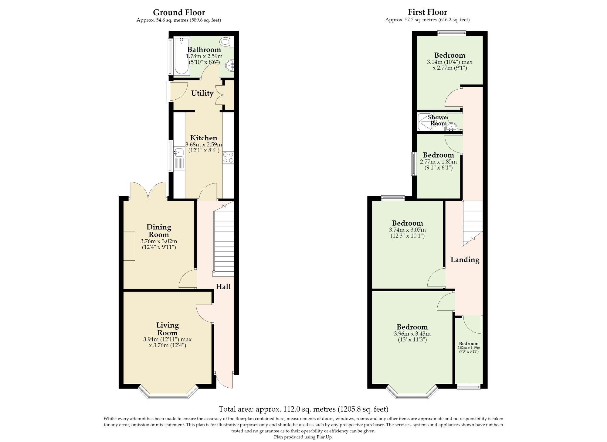 57 Park Road, Lowestoft floorplan