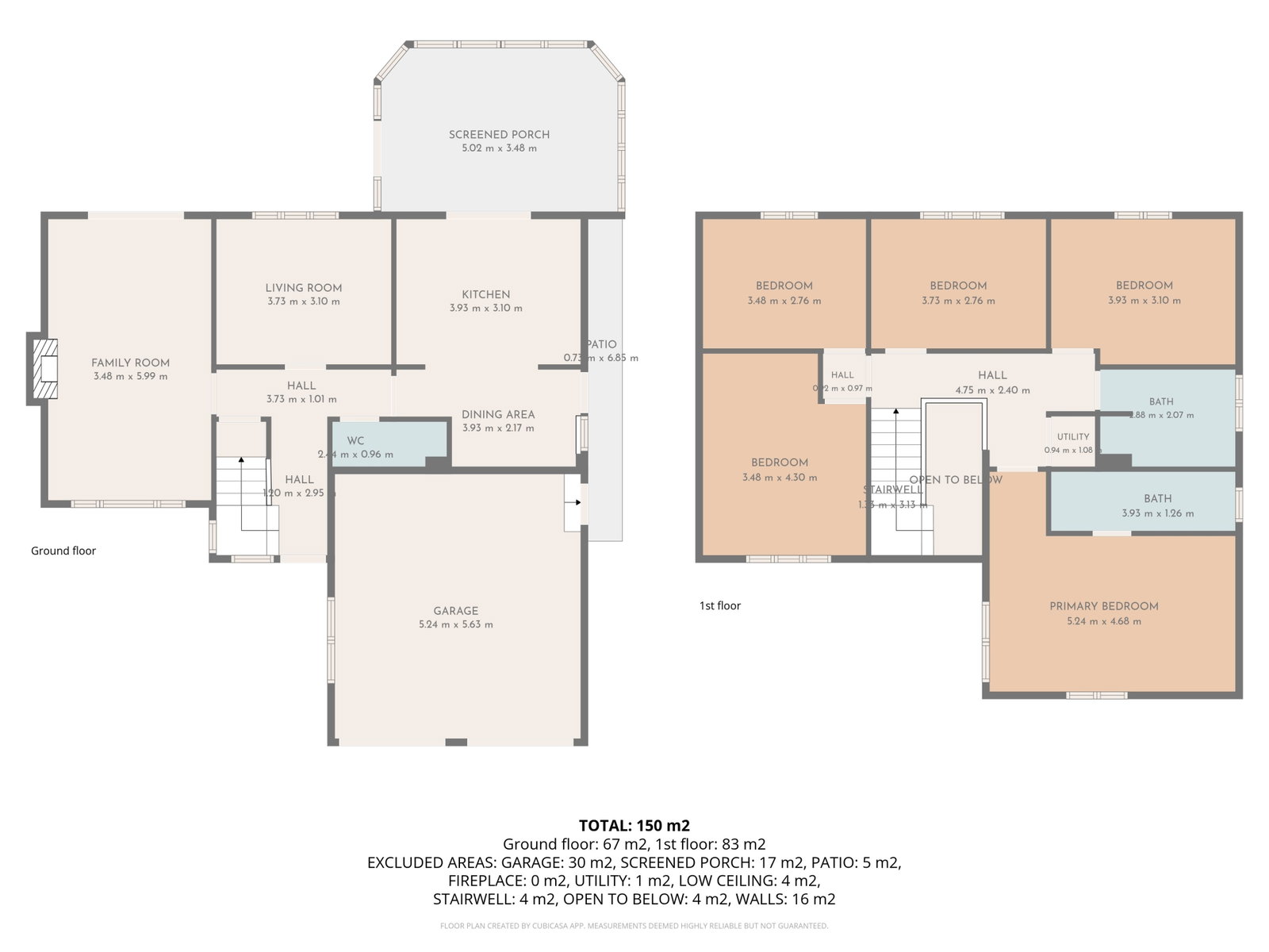 21, Bellpit Close, Manchester floorplan
