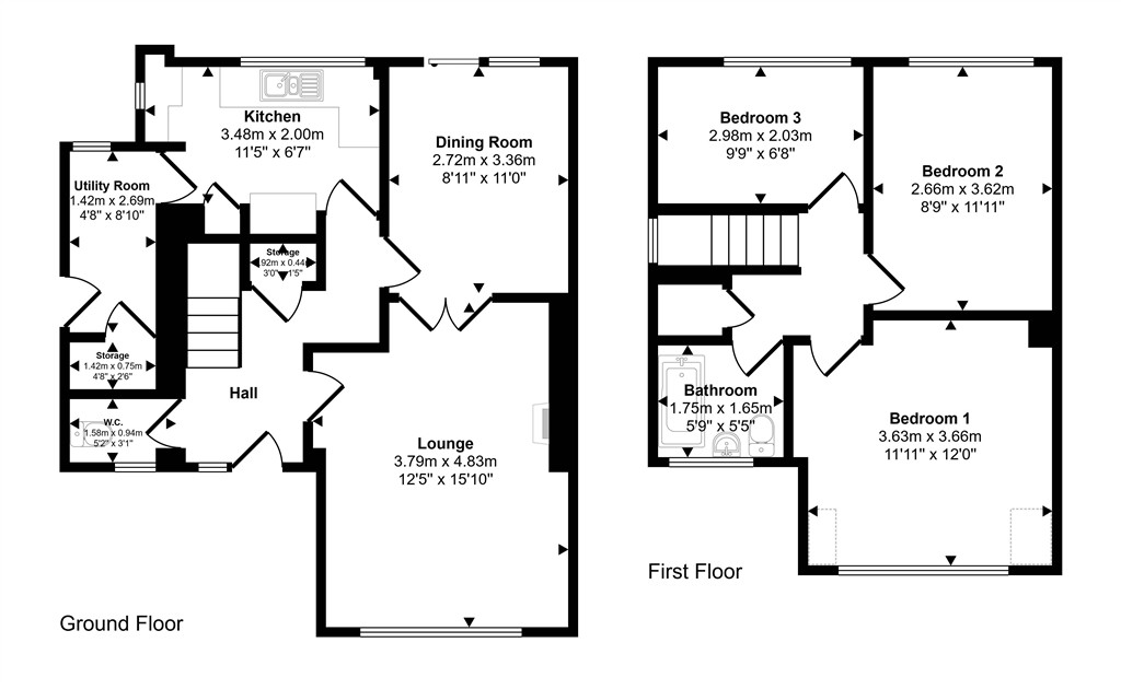 110, Clough Hall Road, STOKE-ON-TRENT floorplan