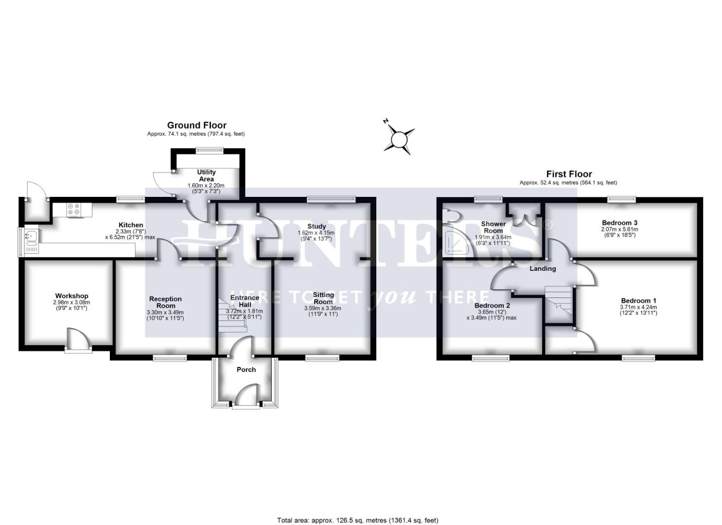 The Cottage, Potters Hill, Bristol floorplan