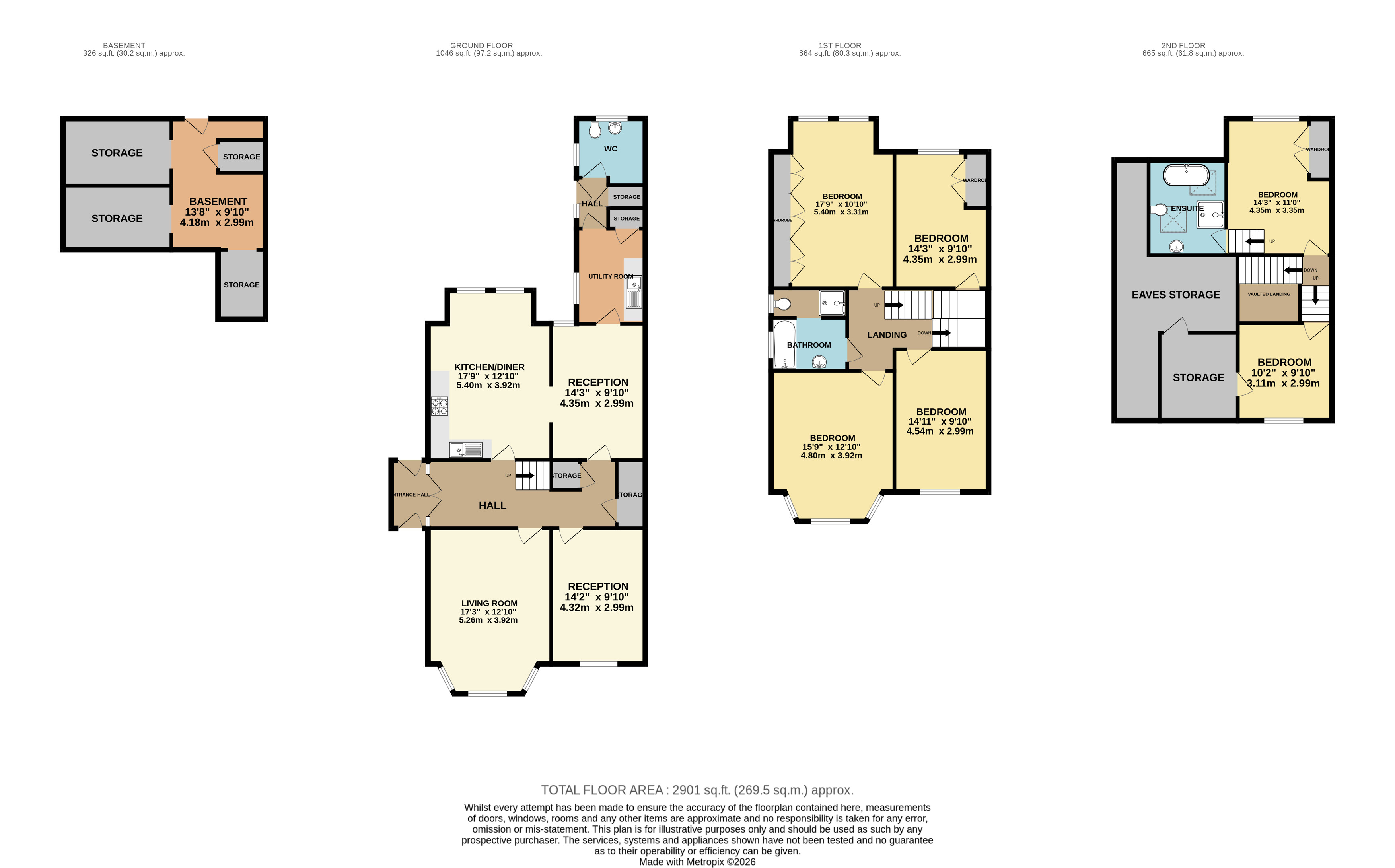 25, Salisbury Road, Bristol floorplan