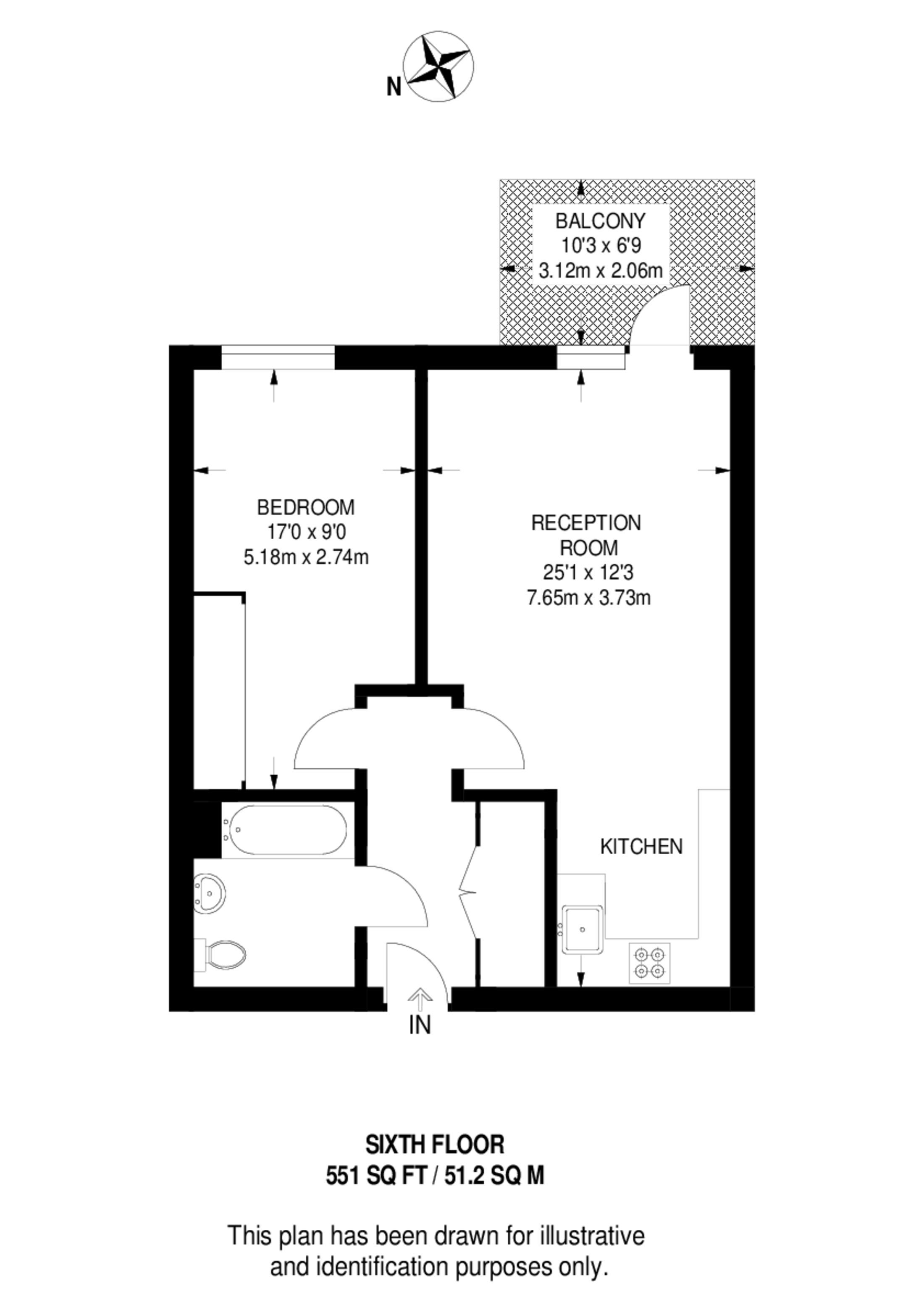 Hamond Court, Kingston floorplan