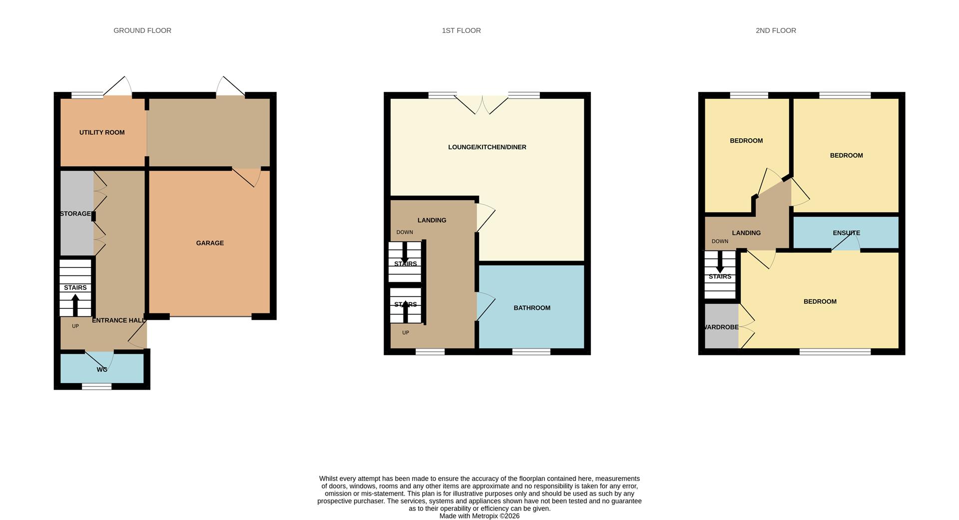 29, Botham Grove, Stoke-On-Trent floorplan