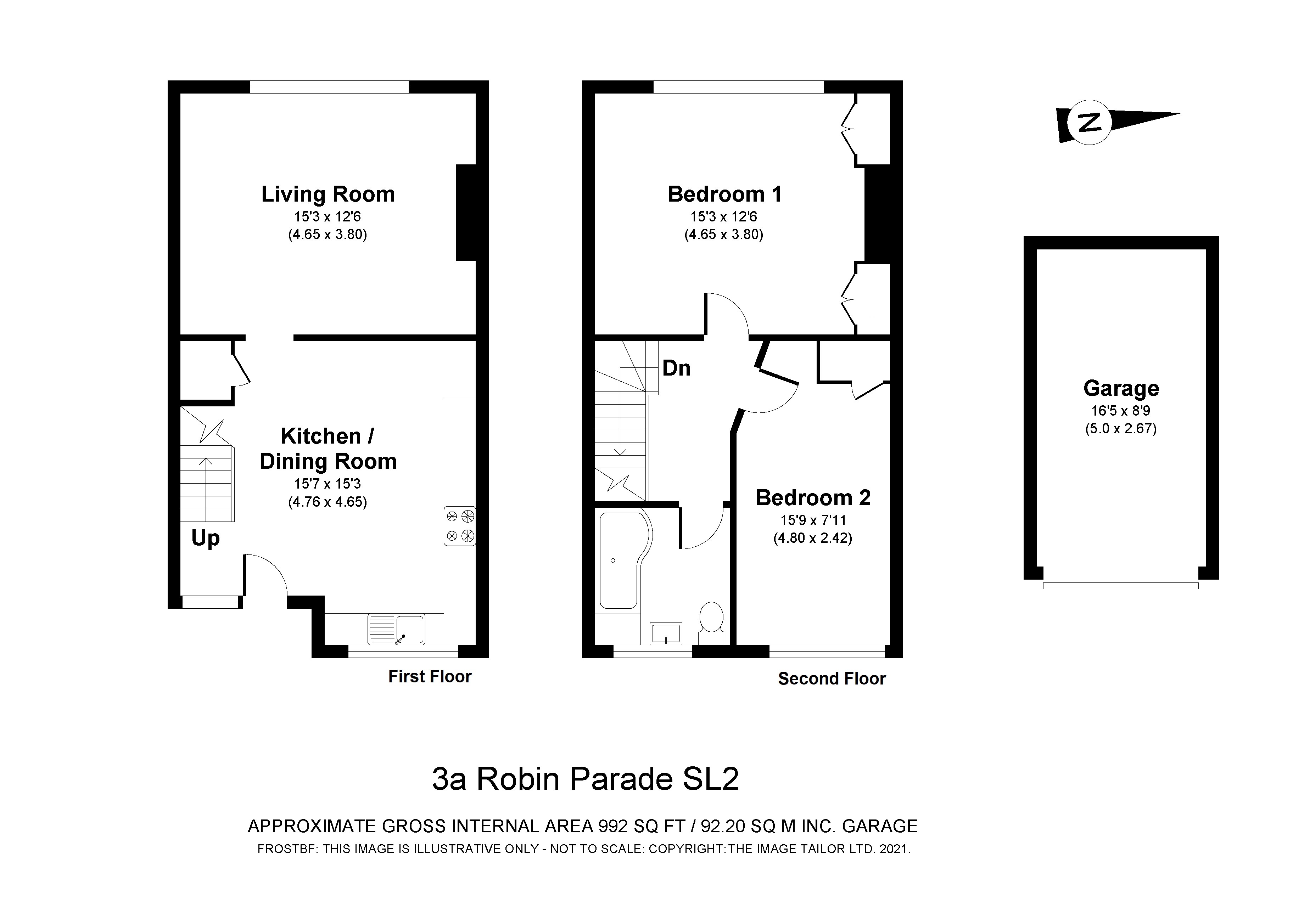 3A Robin Parade,, The Broadway, Farnham Common floorplan