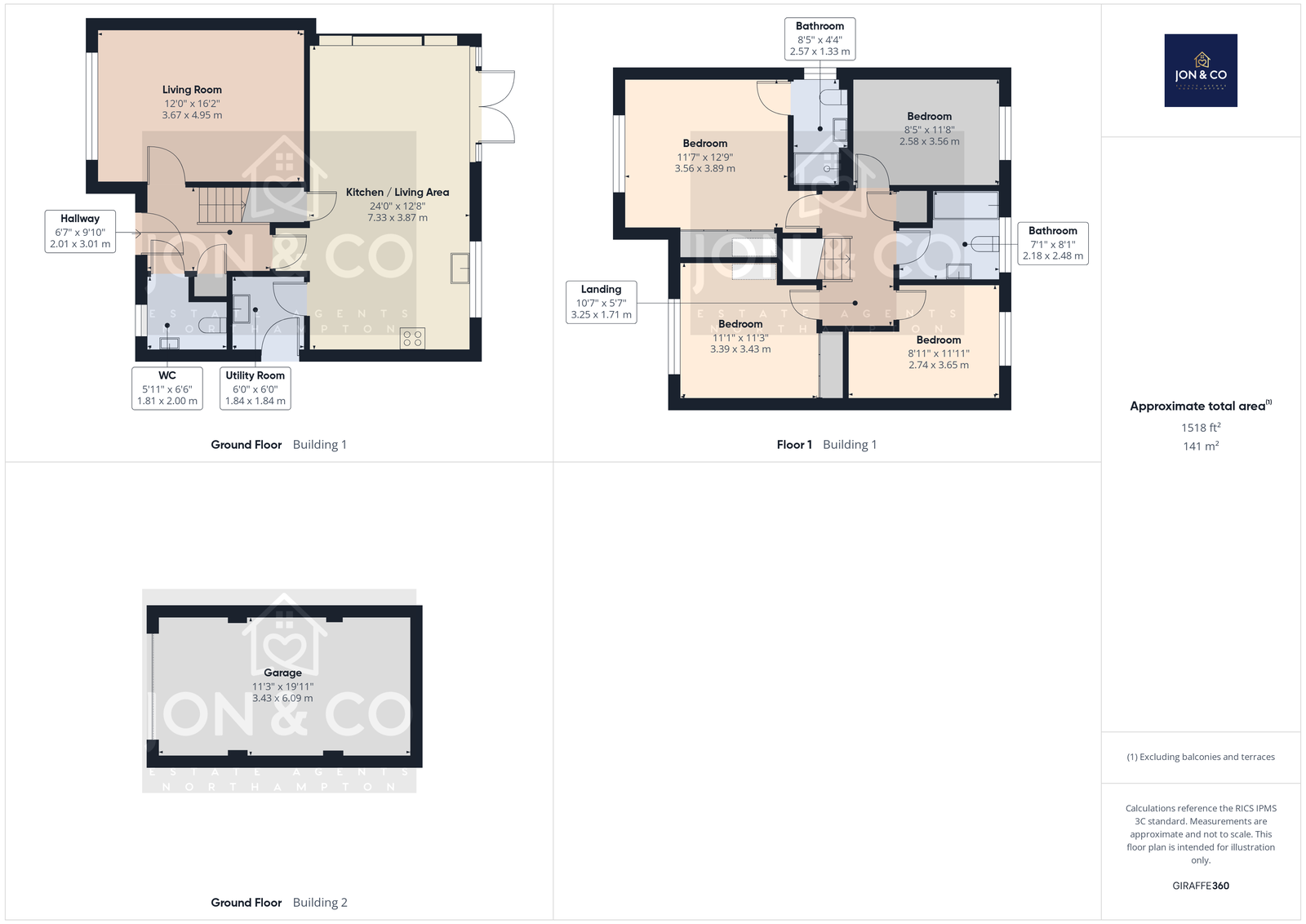 26, Devon Way, Northampton floorplan