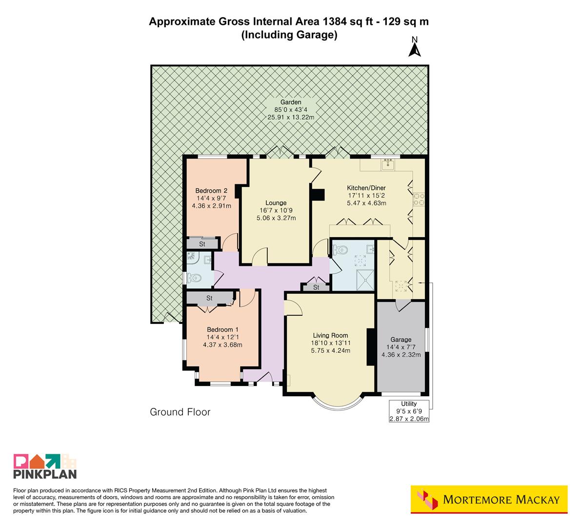 Uplands Way, London floorplan