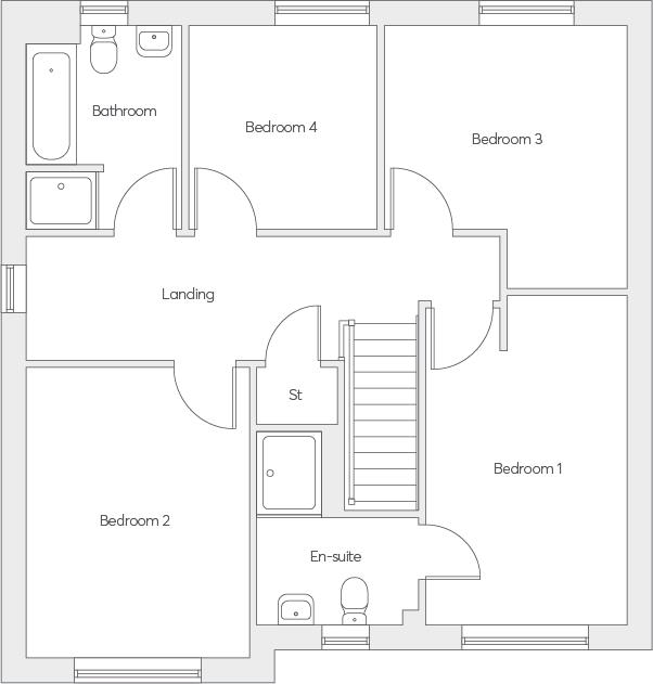 153, Off Newton Church Road, Danderhall, Dalkeith floorplan