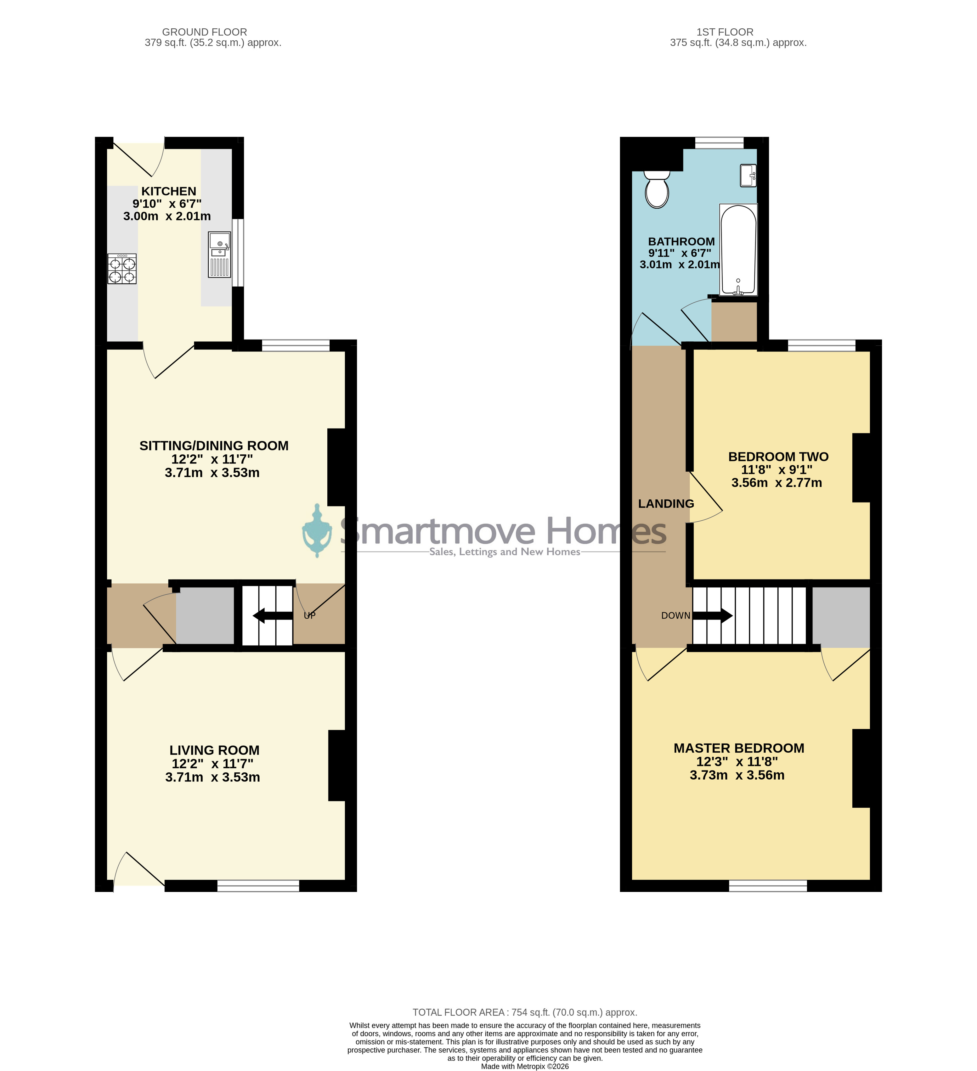 10, Chapel Street, Alfreton floorplan