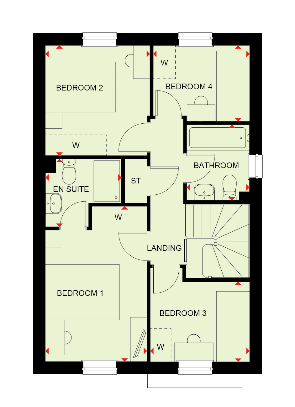 HA061344, Richmond Park, Whitfield floorplan