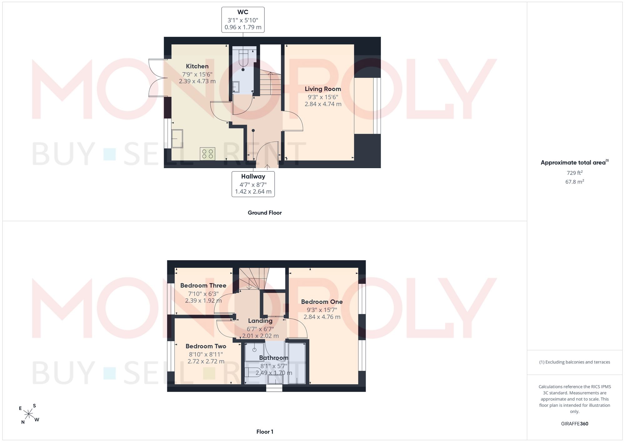 9 Brunel Court, Wrexham floorplan