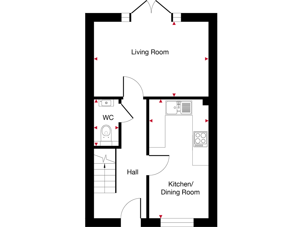 Eden Way, Wymondham NR18, 2 bedroom semidetached house for sale