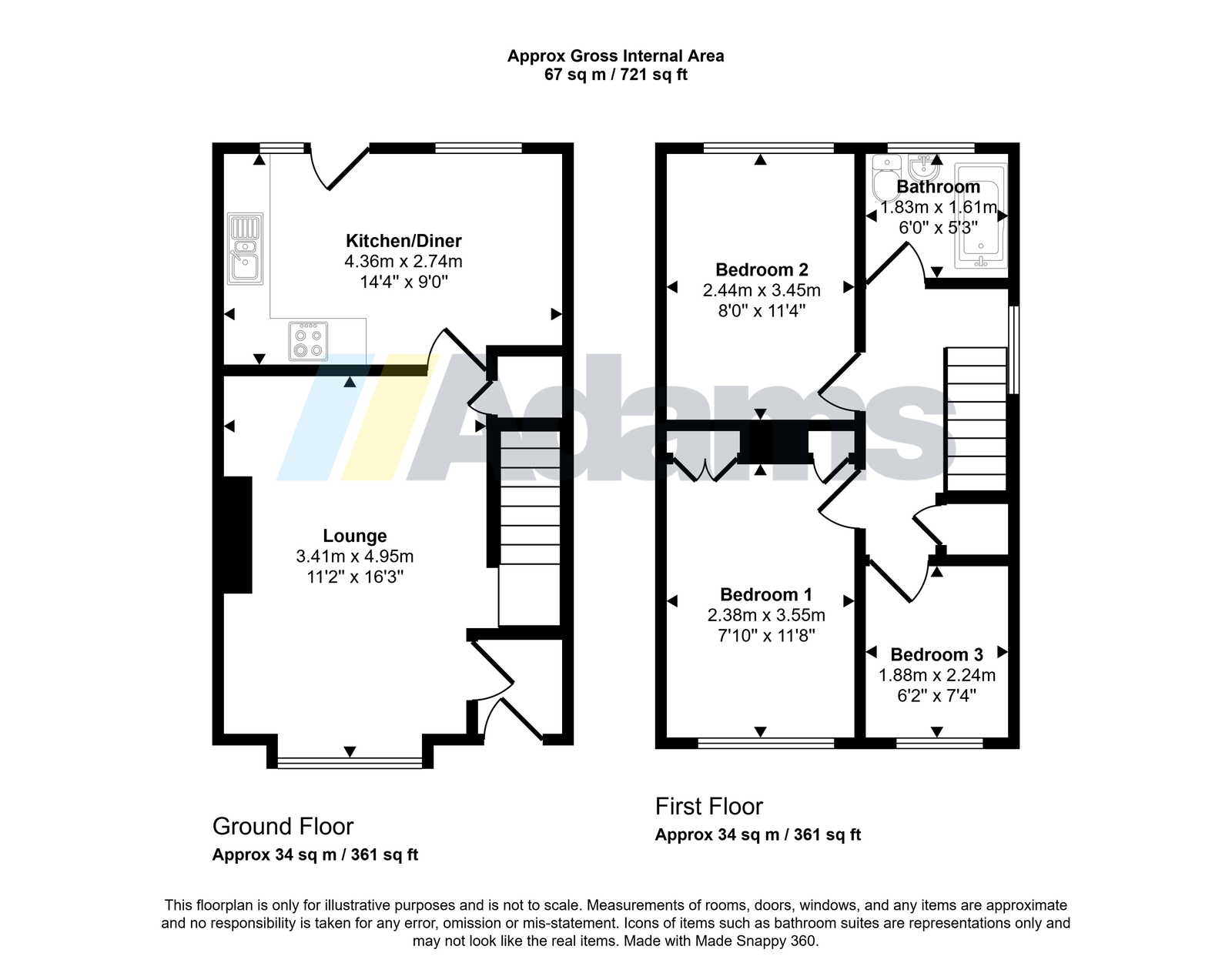 5, Drayton Close, Runcorn floorplan
